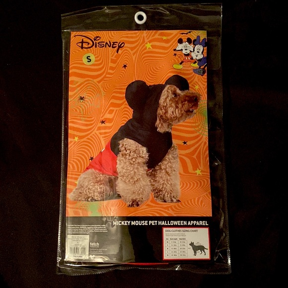 Disney for Pets Mickey Mouse Halloween Costume for Dogs NWT - Picture 2 of 9